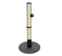 KERBL Poteau griffoir pour chat Tronc OPAL PRO 40 x 7 cm Gris/Noir