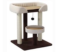 Arbre à Chat Maisons Maison griffoirs pour Chat Tapis en rotin Jouets pour Gros Chat Pilier d'escalade Maison de Chat nid Arbre à Chat Cadre d'escalade pour Chat Tout-en-Un Warm as Ever