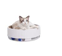 Arbre à Chat Maisons Piste pour Animaux de Compagnie Chronocompass Plaque à gratter pour Chat Griffe de Chat Chat grimpant Chat Rond Civière pour Chat Jouet à gratter résistant à l'usure pour