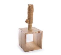 Arbre à chat Martin Sellier Cafeier cube Beige 70 cm