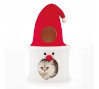 Arbre à chat mignon pour 40 x 75 cm confort douillet décoratif ambiance festive