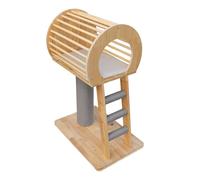 Arbre à chat moderne - Niche à chat durable et élégante - Conçu pour les chats d'intérieur parfaitement conçu pour le plaisir, le repos et le contrôle des rayures - Tour à chat et colonne à griffer