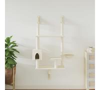 Arbre à Chat Mural avec Griffoir Poteau Animaux de Compagnie Intérieur vidaXL