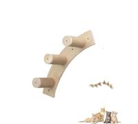 Arbre à Chat Mural, Cadre d'escalade Mural en Bois Massif for Chat, Mur for, étagères et perchoirs for(S9)