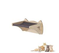 Arbre à Chat Mural, Cadre d'escalade Mural en Bois Massif for Chat, Mur for, étagères et perchoirs for(S6)