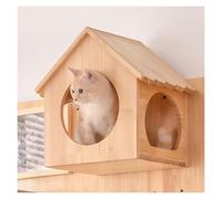 Arbre à Chat Mural, Étagère for Chat, étagères murales for en Panneau perforé, Combinaison de Bricolage Gratuite, n'occupe Pas d'espace(S5)