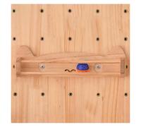 Arbre à Chat Mural, Étagère for Chat, étagères murales for en Panneau perforé, Combinaison de Bricolage Gratuite, n'occupe Pas d'espace(S8)