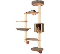 KERBL Dolomit Tofana Arbre à Chat Mural Gris 168 x 75 cm Taille XL