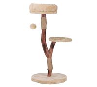 Arbre À Chat Nina Natural Wood Beige - Duvoplus