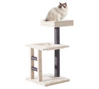 Arbre À Chat Nobby Negulo Crème Sisal 93Cm Avec Hamac Et Échelle