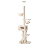 Arbre à chat Nobby Pet Sivas Beige 70x48x275 cm