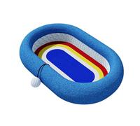 Arbre à chat ovale avec boule | tapis anti-rayures pour chatons, protection pour meubles, pour les séjours de taille moyenne, balcon, chambre de, voyage domestique, intérieur et ester