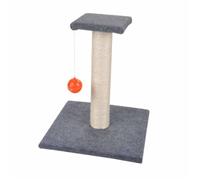 Arbre à Chat - PARIS PRIX - 1 Plateforme - 37 cm - Bois & Sisal - Pour Chatons & Petits Chats