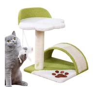 Arbre à chat pour chat, cadre d'escalade pour chats, petit pont à gratter pour chats, jouet de saut mignon, arbre à chat interactif en sisal, nœud à griffes amusant, tour à chat pour Kätzc