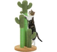 Arbre à chat pour chats, design unique de cactus, boule interactive suspendue, AMT0066BN-XL, Xl