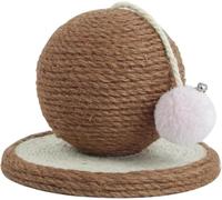 Arbre à Chat pour Grand Chat - Jouets pour Chat - Grattoir sphérique en Corde de sisal - Griffes pour Chats - Produits à gratter - Cadre pour Animaux de Compagnie - Meubles d'escalade pour