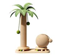 Arbre à Chat pour Grimper - Jouet en Sisal pour Protection des Meubles,Jouet d'arbre à Chat d'Intérieur - pour Amis Amoureux Anniversaire Halloween Extérieur Maison Animal de Compagnie