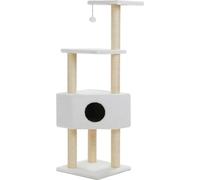 Arbre à chat, quatre niveaux, cordes en sisal naturel, ZJS-14220N, XS