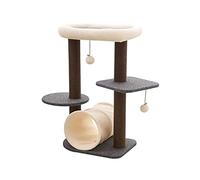 Arbre à Chat Quatre Saisons Jouet créatif pour Chat Arbre à Chat grimpant Planche à gratter pour Chat Griffoir Tunnel pour Chat Griffe de broyage Tour pour Chat Chaud comme jamais