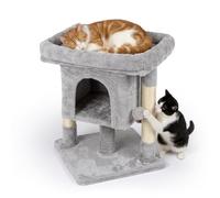 Relaxdays Arbre à chat avec niche et plate-forme