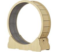Arbre à Chat, Roue d'exercice for Chat, Jouet for, Roue de Course avec Frein, for Une Plus Grande longévité(Wood)