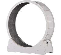 Arbre à Chat, Roue d'exercice for Chat, Jouet for, Roue de Course avec Frein, for Une Plus Grande longévité(Bianco)