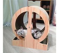 Arbre à Chat, Roue d'exercice for Chat - Ronde for Hamster et d'intérieur