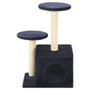 Arbre à chat sisal 60 cm bleu foncé