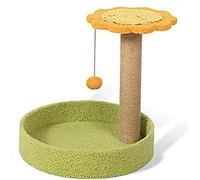 Arbre à chat spacieux - Arbre à chat résistant à l'usure et centre d'activités pour chatons - Niche pour chat et maison de jeu peu encombrante - Design lumineux pour petits chats