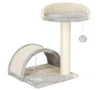 Arbre à chat - Springos® - 47 cm - Balle suspendue - Souris - Pont intégré