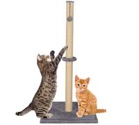 Arbre à chat - Springos® - 75 cm - Gris - Poteau à griffer en sisal - Balle suspendue