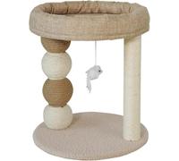 Arbre à Chat Tour à Chat, Arbre d'activité pour Chat avec griffoirs et Jouet en Plumes