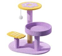 Arbre à Chat, Tour à Chat avec perchoir Confortable avec griffoir en sisal et Balle en Fourrure for Petits Chats d'intérieur