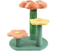 Arbre à Chat Tour à Chat pour Chats d'intérieur avec griffoirs recouverts de sisal et Plate-Forme en Forme de Fleur, Tour à Chat à Plusieurs Niveaux, mobilier de Centre d'activité pour