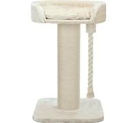 TRIXIE Arbre à Chat XXL Klara 100 cm en crème - Arbre à Chat Robuste pour Grands Chats avec Une Surface de Couchage Douillette surélevée, Confortable & Stable
