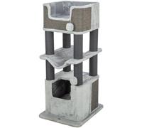 Trixie Arbre à chat Lucano 48160 XXL avec grotte confortable et stable 110 cm Gris