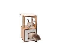 Vesper Arbre à chat V-box Small Naturel 37 x 37 x 72,5 cm