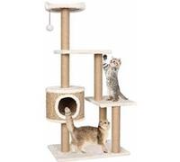 vidaXL Arbre à chat avec griffoirs 123 cm Herbiers marins beige