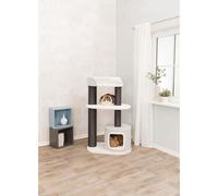 Arbre A Chat Xxl Cara 128cm Blanc Et Gris