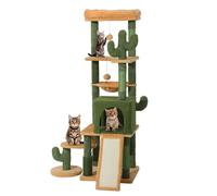 Arbre à chat YITAHOME 153 cm, tour d'escalade avec niche et perchoir supérieur