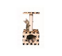 Trixie – Arbre à chat Zamora – 61 cm – Beige avec traces de pattes