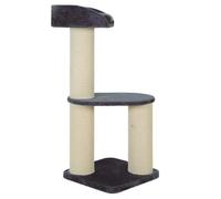 Arbre à chat - ZOLUX - Big Cat 2 - Grands chats - Gris - Bois et sisal