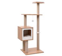 Kattenkrabpaal met sisal krabmat 123 cm170919