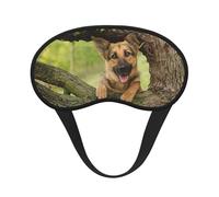 Arbre à chiens Berger Allemand,Masques de sommeil occultants, cache-yeux couvrants, masques de sommeil anti-lumière