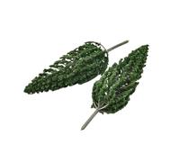 Arbre à Fleurs Artificiel 10 pièces modèles de pins Verts 15 cm, modèle en Plastique Arbre Miniature Artificiel for l'aménagement ferroviaire, Petit Fait à la Main