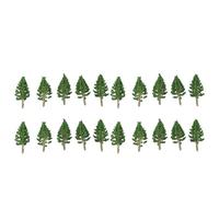 Arbre à Fleurs Artificiel 10 pièces Parc Bricolage scène Arbres Miniature Paysage décorer, Artificiel Faux , Chemin de Fer Diorama Arbre(6cm)