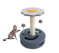 Arbre à griffer pour chat, Tour à chat avec griffoirs en sisal, jouets for petits espaces(D)