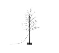 Arbre à LED 150 cm avec 360 LEDs Blanc Chaud, Arbre Lumineux avec Minuterie,