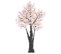 Luminea Arbre à LED, Cerisier 150 cm avec 384 fleurs lumineuses blanc chaud - IP44