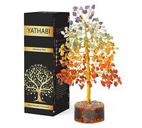 Arbre à Sept Chakras,Arbre en Cristal pour l'énergie Positive,Arbre de Vie,Cristaux Charkas,Arbre à gemmes,Décoration spirituelle,Cristaux et Pierres Feng Shui,Bonsaï en Cristal,Cadeaux